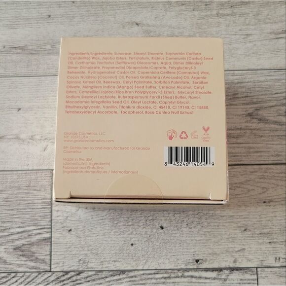 Grande Cosmetics Grande Buff Strawberries and Cream Lip Scrub - Picture 5 of 7